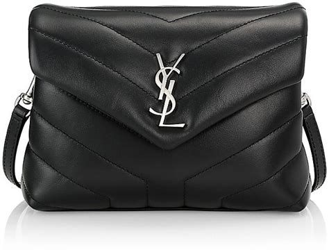 ysl mini loulou matelassé leather crossbody bag|Saint Laurent Mini Loulou Matelassé Leather Crossbody Bag.